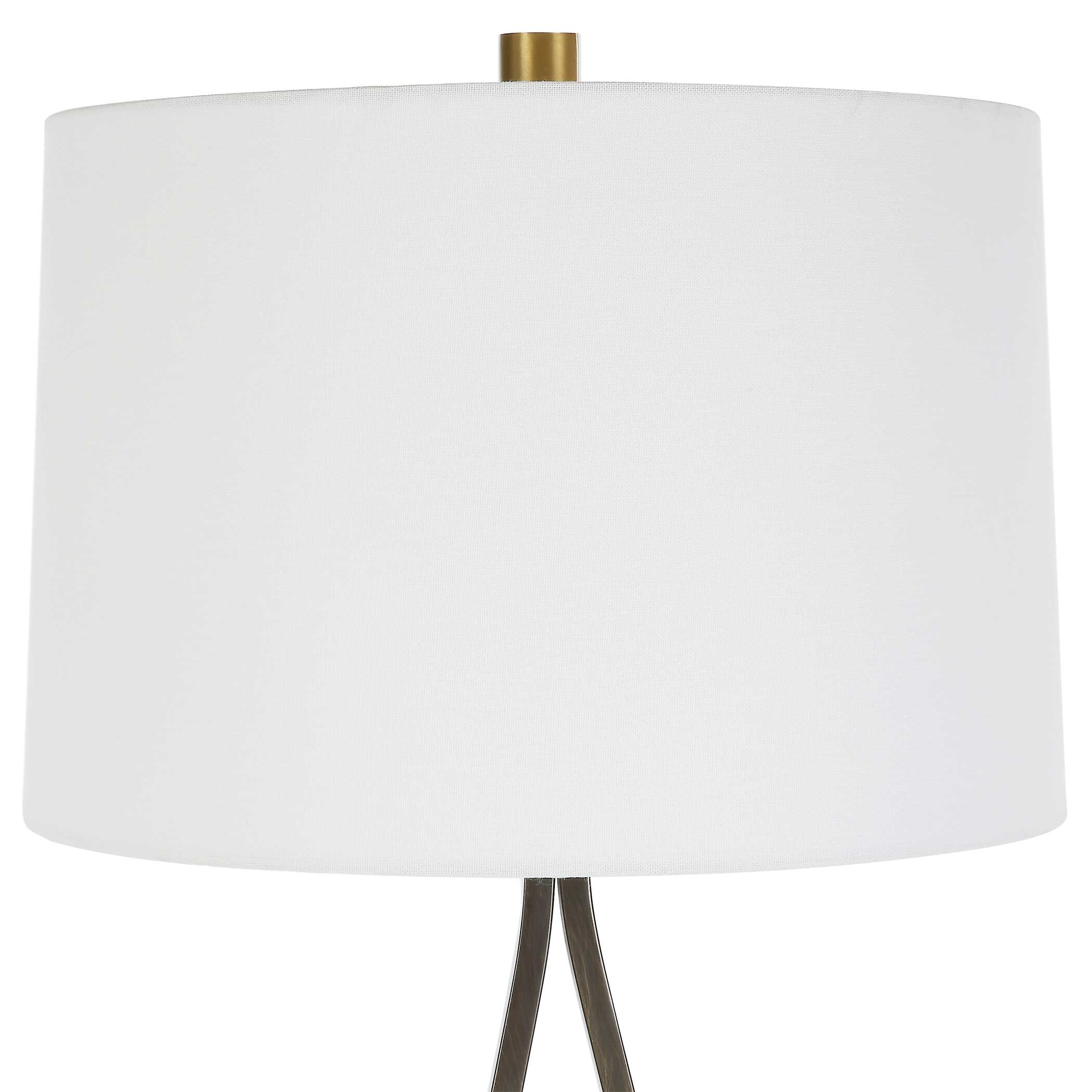 Separate Paths Iron Table Lamp large image 