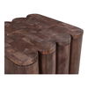 Punyo Punyo Accent Table Espresso Brown, Side & End Table by Moe's Home, 18" width x 18" height x 18" depth thumbnail 5