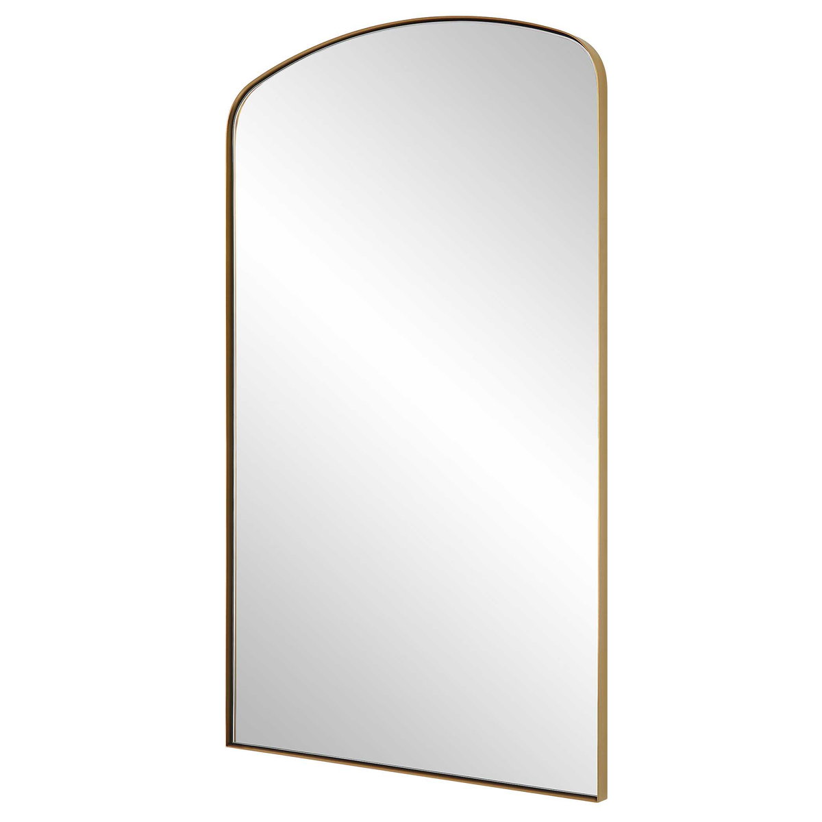 Tordera Brass Arch Mirror, by Uttermost, 2' width x 3'4" height x 1" depth View 5