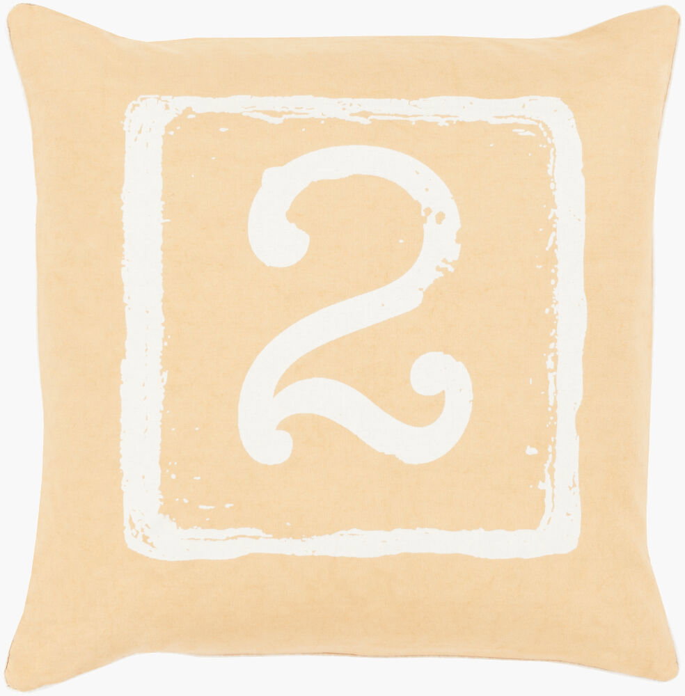 Big Kid Blocks Accent Pillow Poly, Decorative Pillow by Surya, 18" length x 18" width