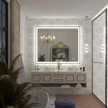 Online Designer Bathroom Aevar Super Bright Lighted Vanity Mirror