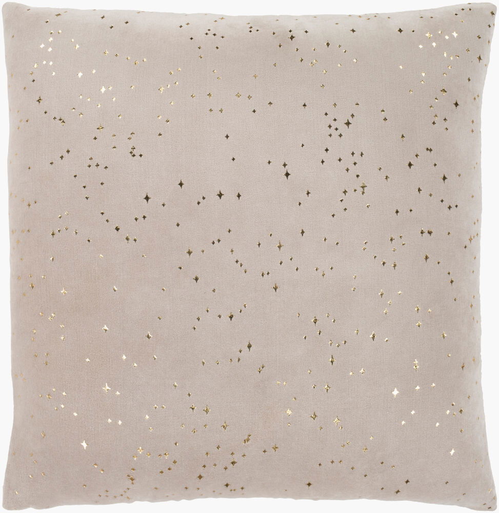 Starlight Accent Pillow Poly, Decorative Pillow by Surya, 18" length x 18" width