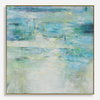 Blissful Hand Painted Abstract Art, by Uttermost, 42.75" width x 42.75" height x 2.25" depth thumbnail 1