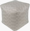 Crissy Pouf, Ottoman by Surya, 18" width x 18" height thumbnail