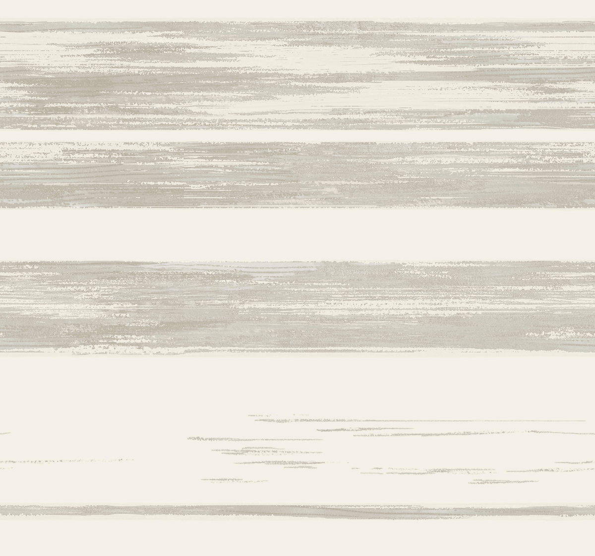 Horizontal Dry Brush White & Grey Wallpaper, by York Wall, 27' length x 2'3" width x 0.02" depth