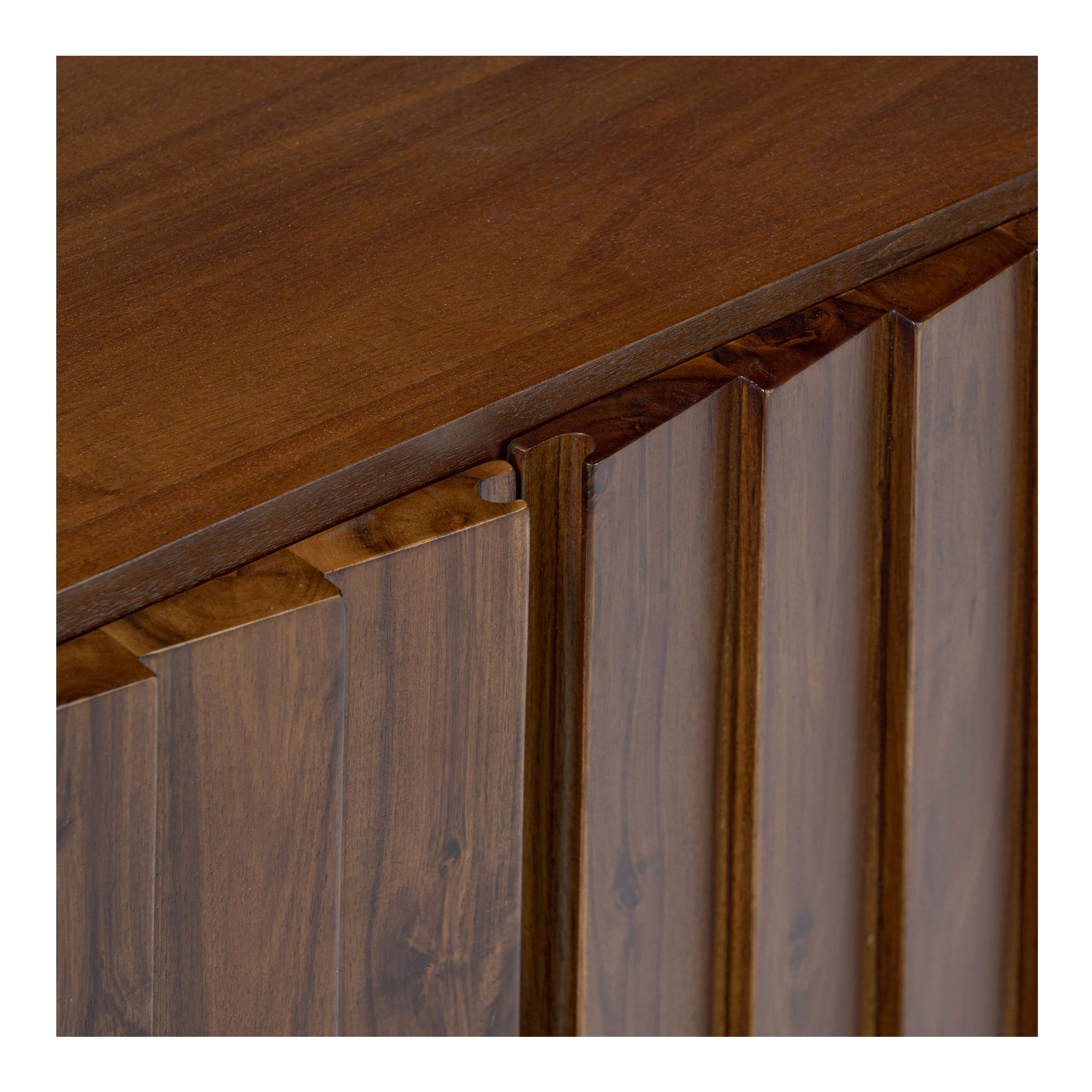 Lincoln Media Cabinet Brown large image 