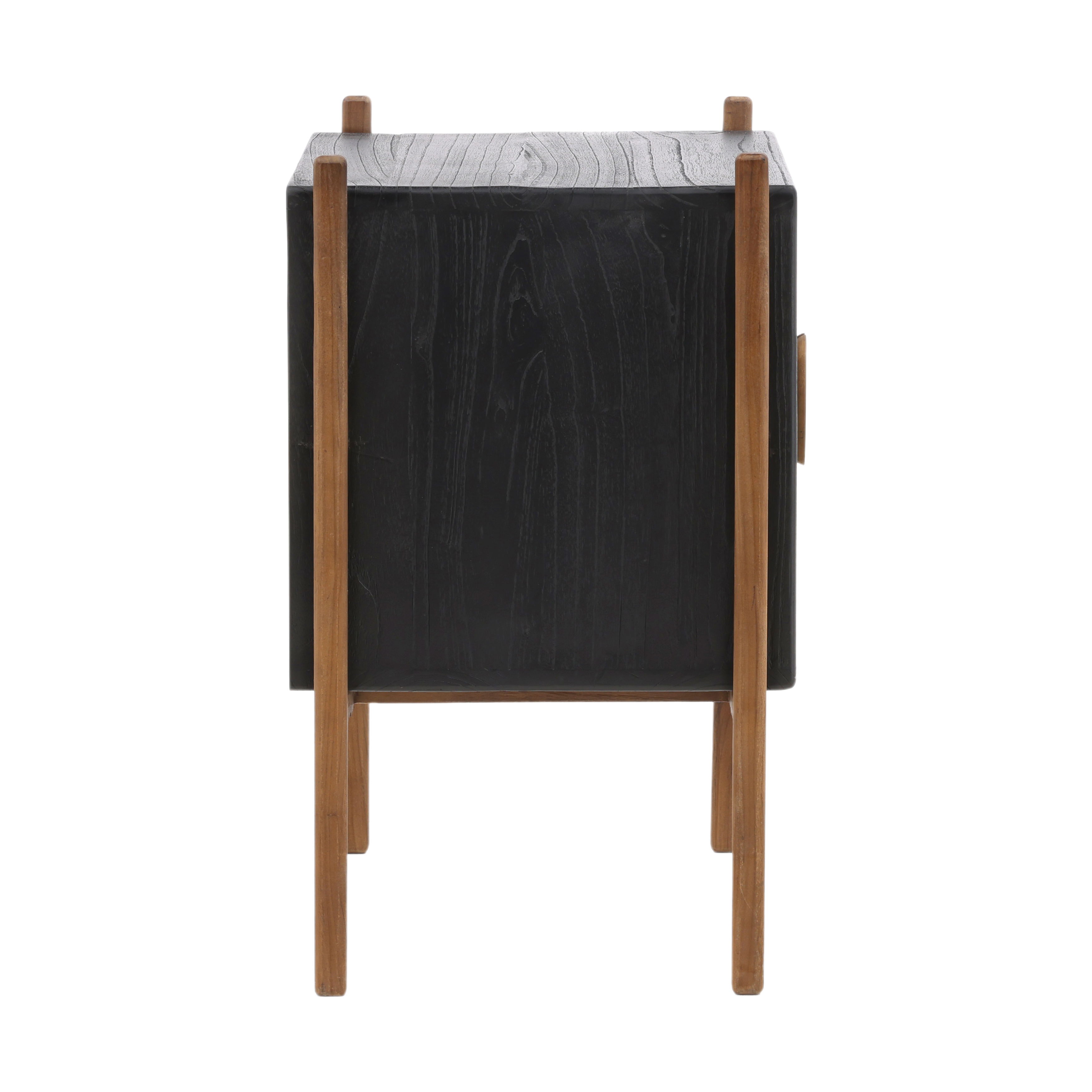 Emberly Nighstand Black large image 