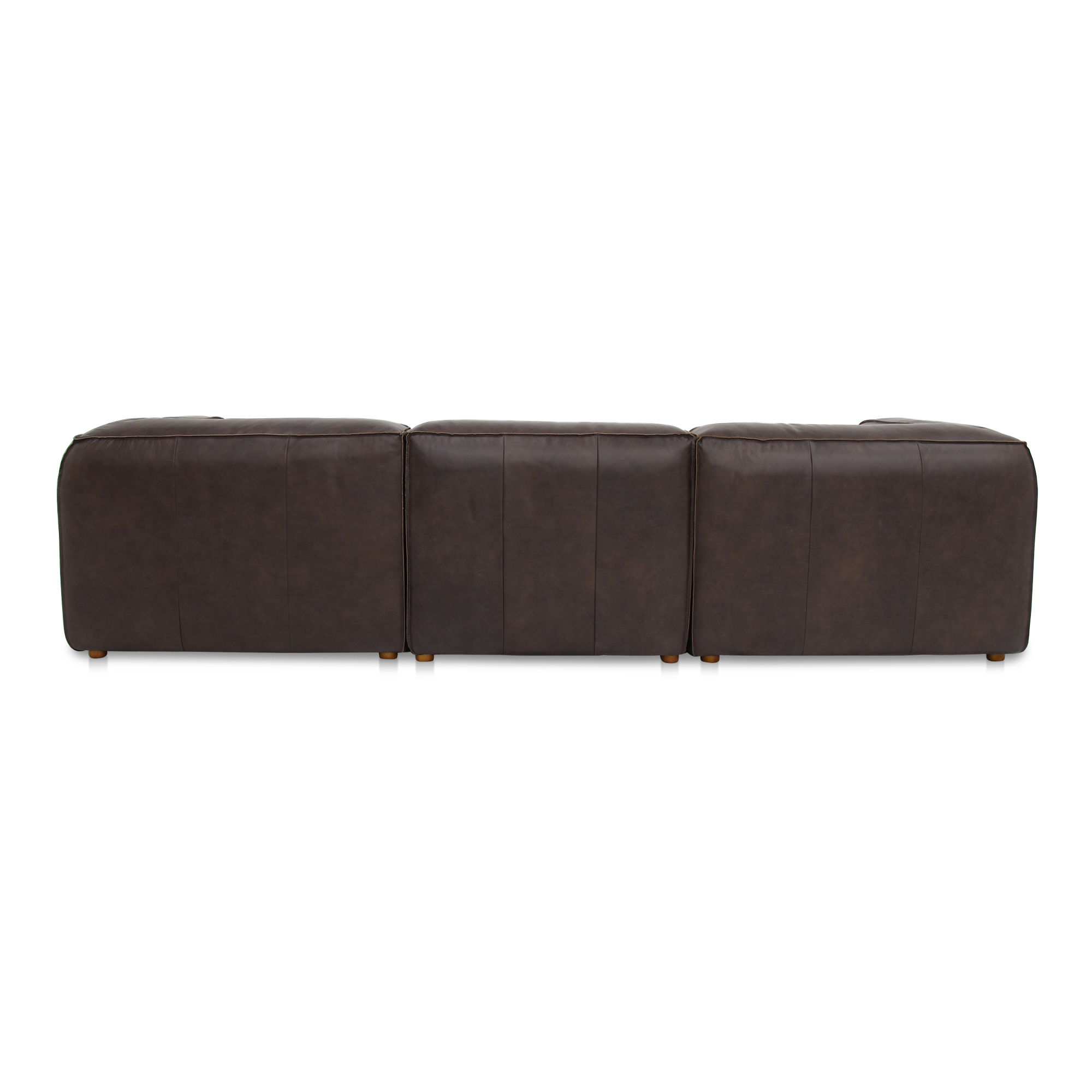 Form Classic L-shaped Modular Sectional Espresso Brown large image 