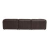 Form Classic L-shaped Modular Sectional Espresso Brown thumbnail 2