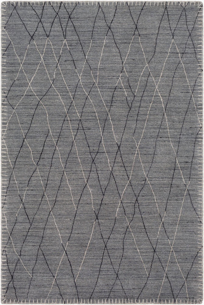 Arlequin Handmade Rug, by Surya, 9' length x 6' width