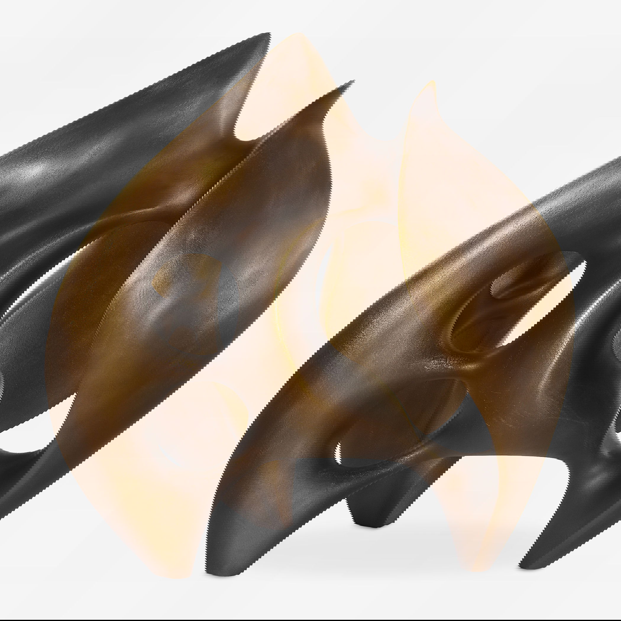 Celestial Flow Bronze Sculpture, Decorative by Uttermost, 12.75" width x 13.25" height x 10" depth View 1