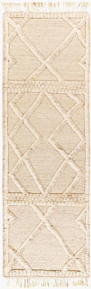 Cadiz Handmade Rug, by Surya, 8' length x 2'6" width