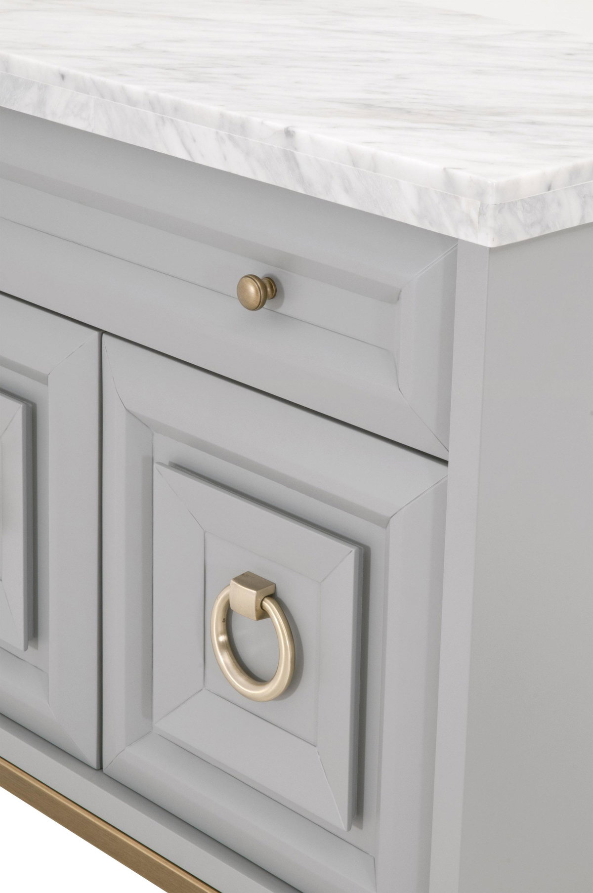 Azure Carrera Media Chest, Nightstand by Essentials for Living, 36.75" width x 32.5" height x 19" depth View 5