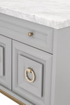 Azure Carrera Media Chest, Nightstand by Essentials for Living, 36.75" width x 32.5" height x 19" depth thumbnail 5