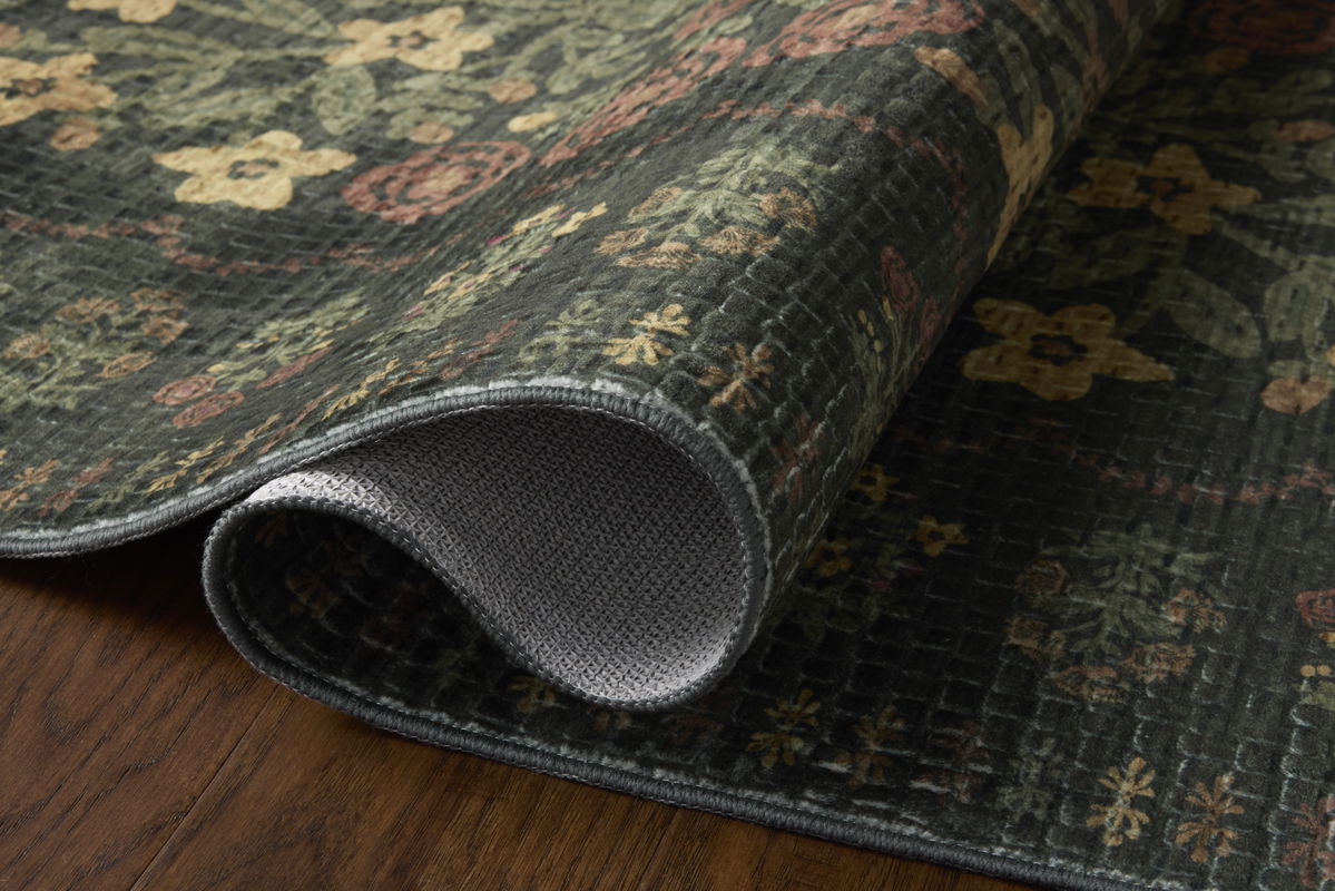 Rifle Paper Co. x Loloi Orchard Rug, 1'6" length x 1'6" width View 6