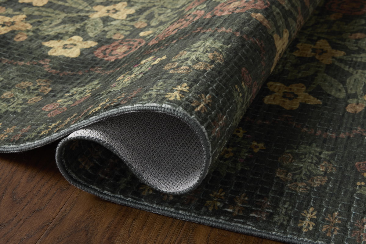 Rifle Paper Co. x Loloi Orchard Rug, 3'6" length x 5'6" width View 6