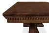 Joshua Pedestal Dining Table, by Sarreid, 3'6" length x 8' width x 2'7" height thumbnail 7