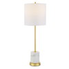 Turret Gold Buffet Lamp, Table Lamp by Uttermost, 10" width x 29.5" height x 10" depth thumbnail 1