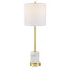 Turret Gold Buffet Lamp thumbnail 0