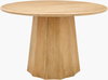 Linus Dining Table, by Surya, 47" width x 30" height thumbnail