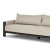 Chapman Outdoor Metal Sofa-106', Outdoor Sofa by Four Hands, 8'10" width x 2'8" height x 3'1" depth thumbnail 11