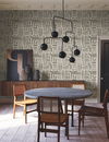 Painterly Labyrinth Warm Neutral Wallpaper thumbnail 1