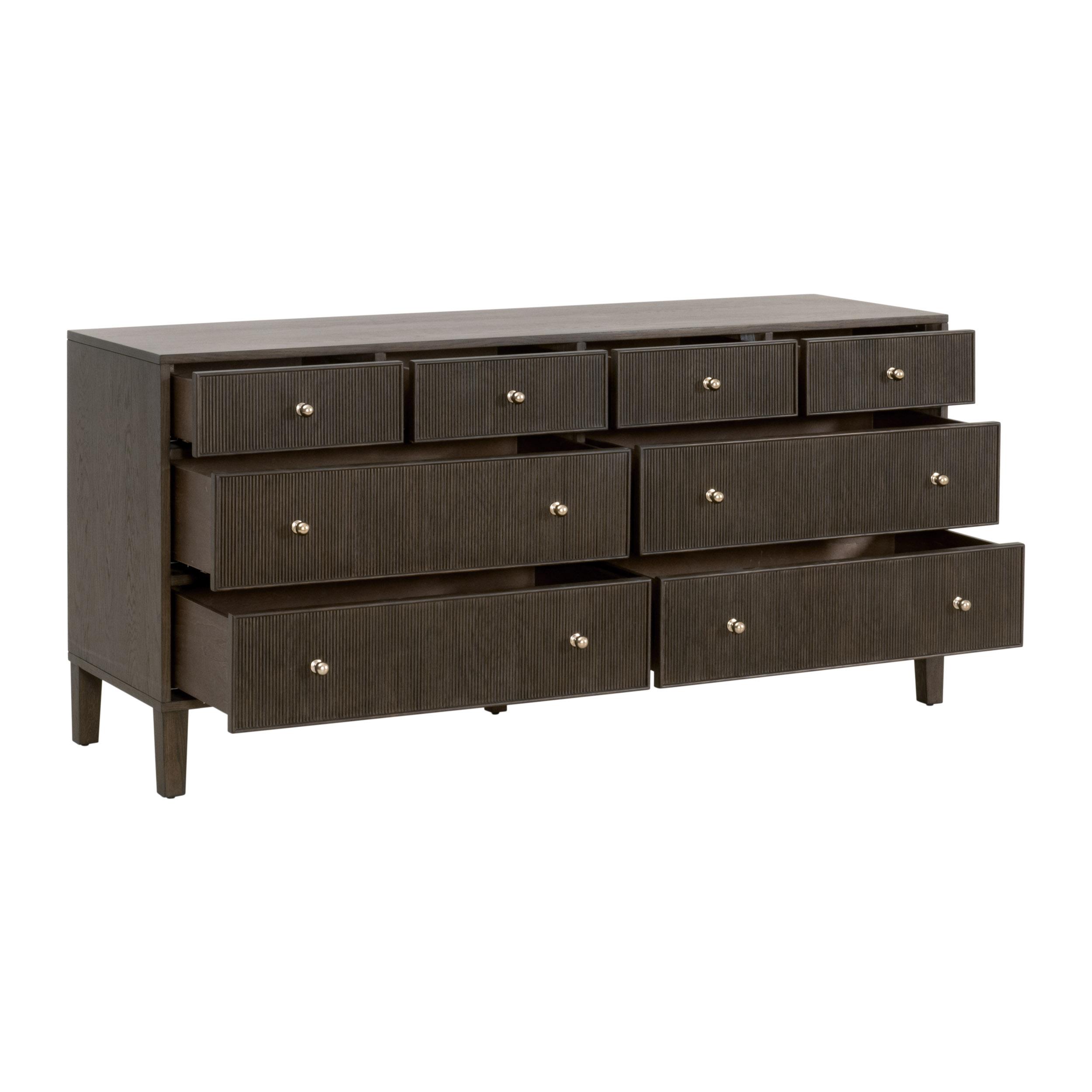 Highland 8-Drawer Double Dresser, by Essentials for Living, 67.5" width x 32" height x 20" depth View 4