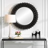 Circle Of Piers Round Mirror, by Uttermost, 3'6.12" width x 3'6.12" height x 3.75" depth thumbnail 2