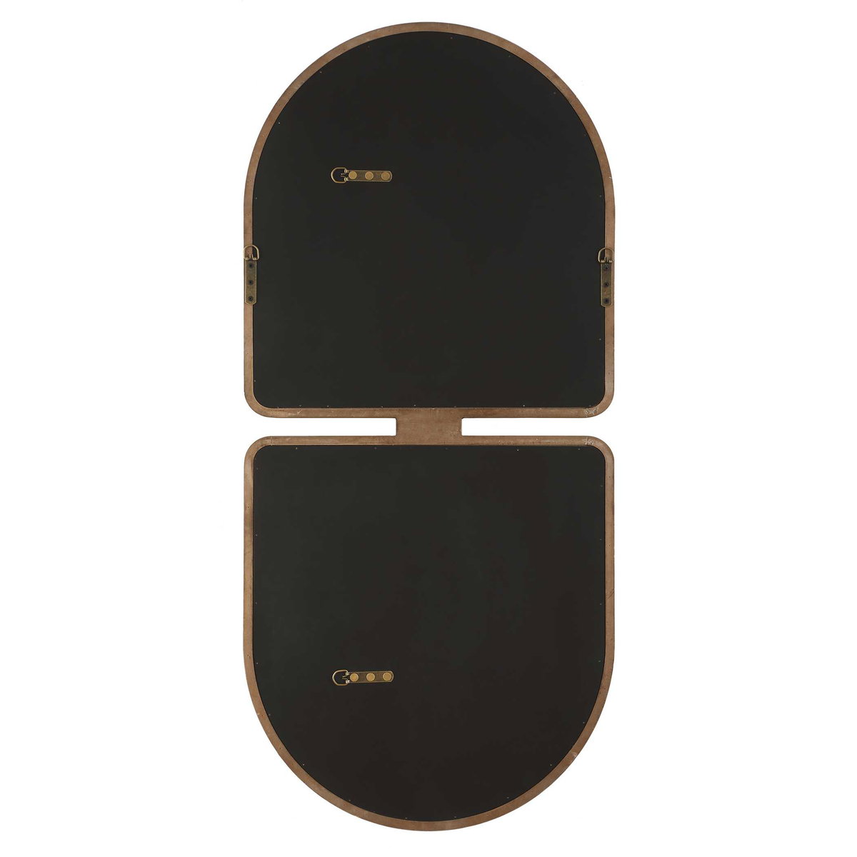 Jacques Art Deco Gold Mirror, by Uttermost, 22" width x 47.5" height x 1.5" depth View 6