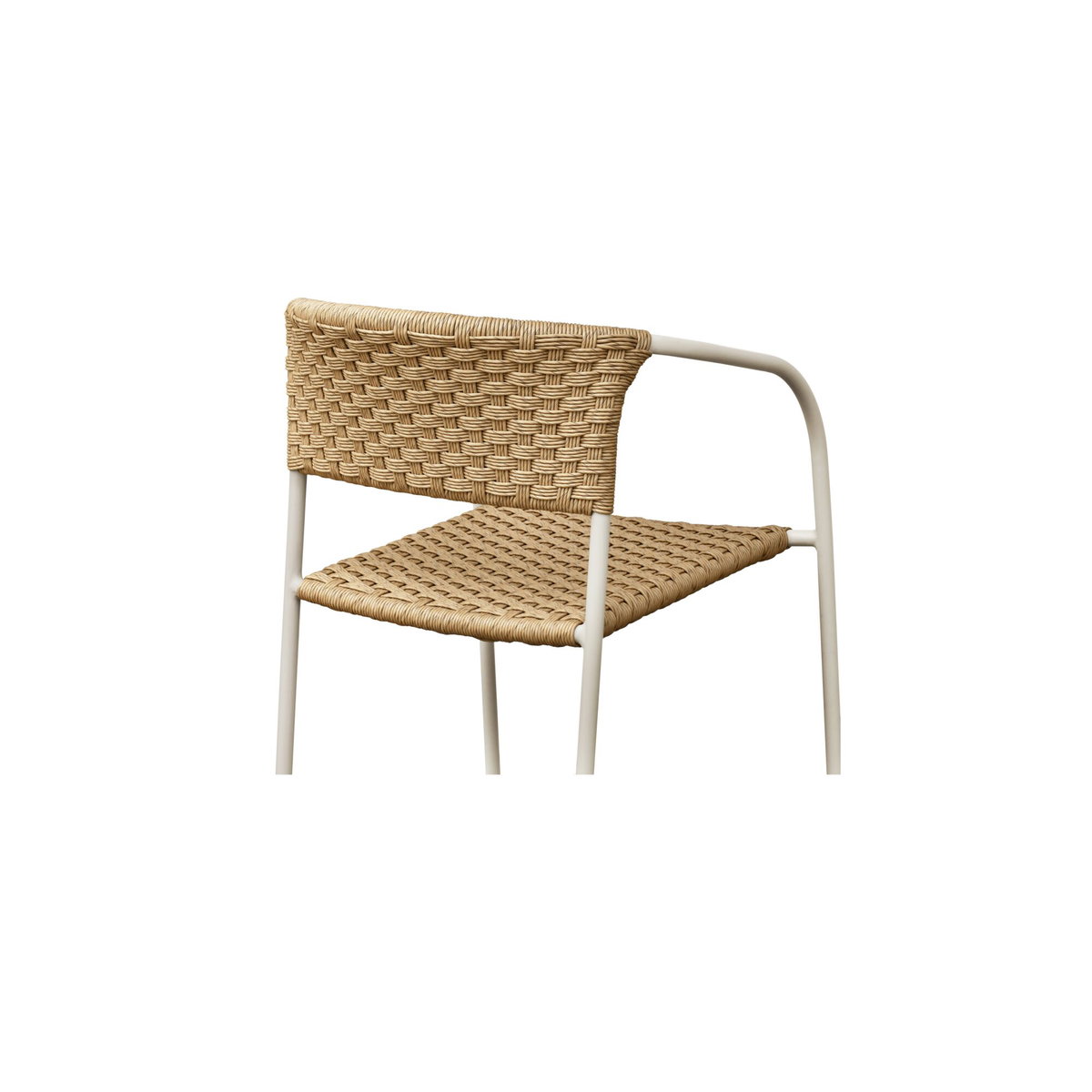 Zola Outdoor Dining Chair Natural-set Of Two, by Moe's Home, 23.62" width x 30.75" height x 22.84" depth View 6