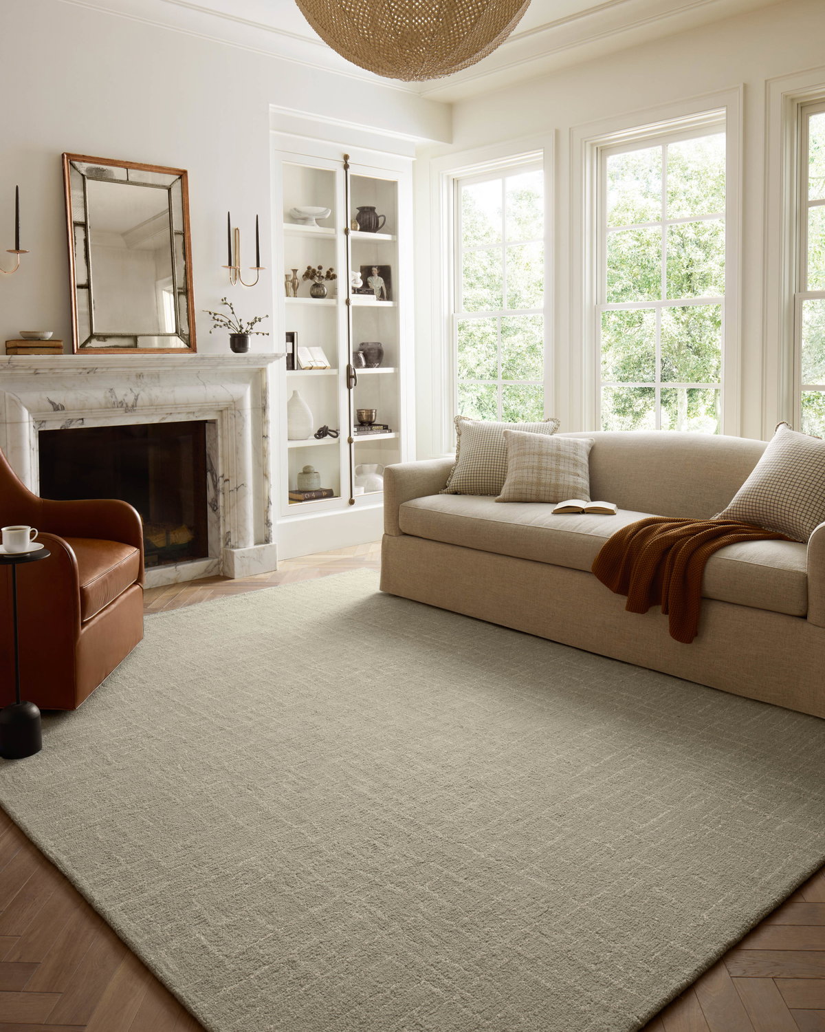 Chris Loves Julia x Loloi Polly Rug, 2'6" length x 7'6" width View 2