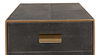 Gideon Shagreen 3 Drawer Side Table, Gry thumbnail 17