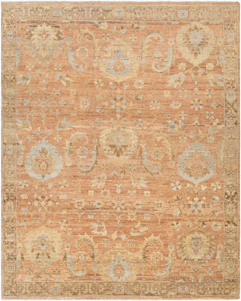 Ghazni Handmade Rug, by Surya, 9' length x 6' width