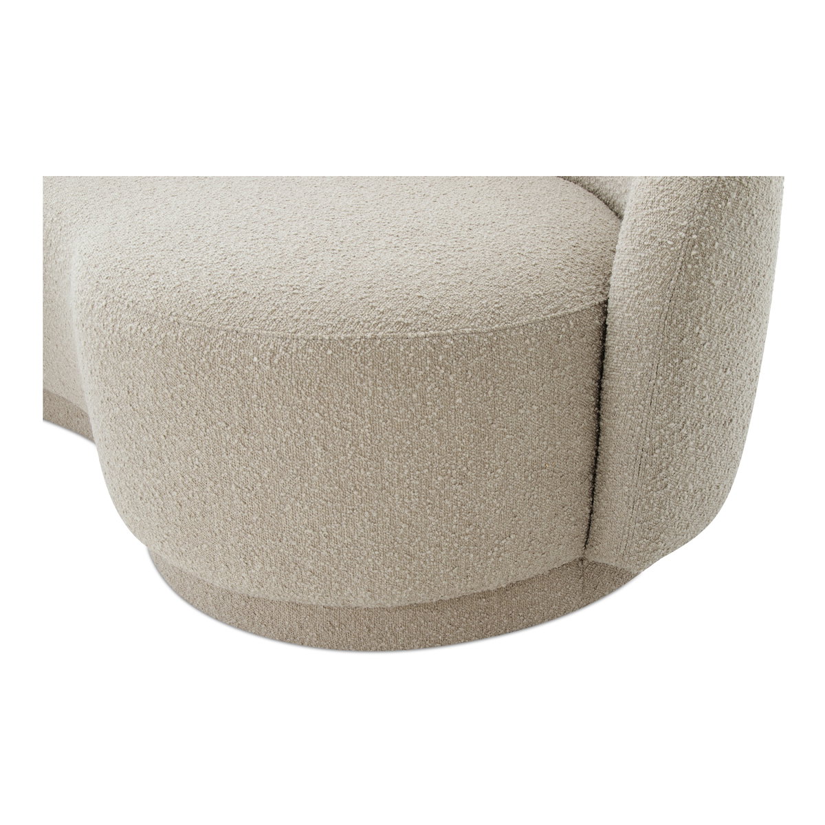 Excelsior Sofa Shiitake Beige, Sofas & Sectional by Moe's Home, 82.5" width x 31.5" height x 41.5" depth View 6