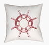 Nautical II Accent Pillow, Decorative Pillow by Surya, 18" length x 18" width thumbnail