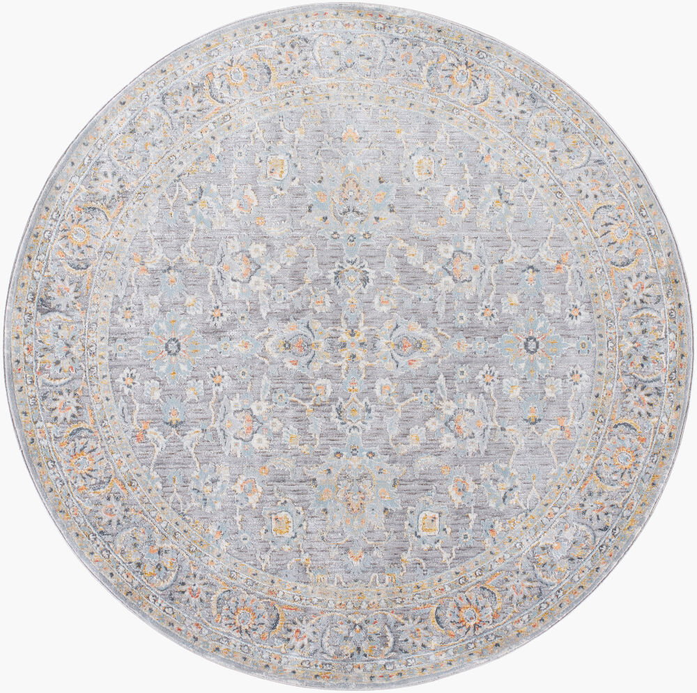 Hassler Machine Woven Rug, by Surya, 6'6.74" length x 6'6.74" width