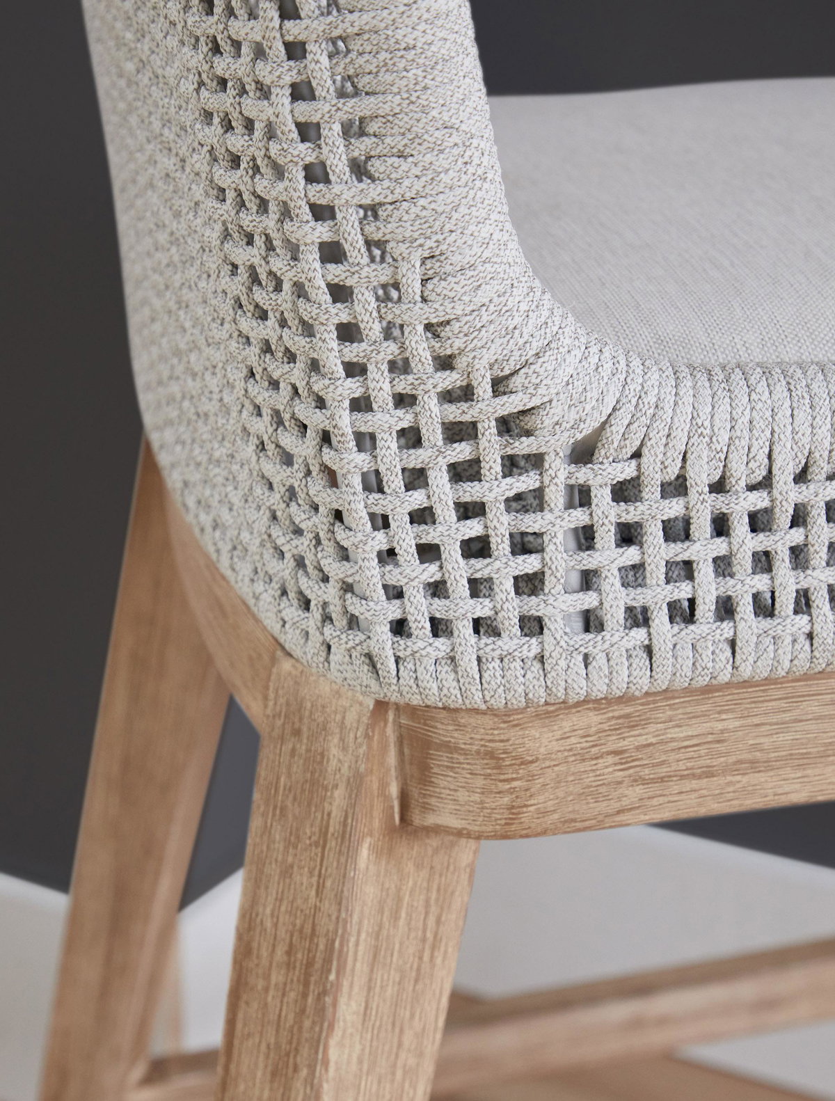 Mesh Counter Stool, Dining Chair by Essentials for Living, 19.5" width x 38.75" height x 21.5" depth View 9