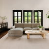 Berga Sectional Left Pebble, Sectional Sofa by Moe's Home, 118.25" width x 33" height x 65.5" depth thumbnail 8