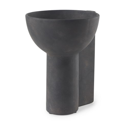 Sariah   Black Ceramic Vase