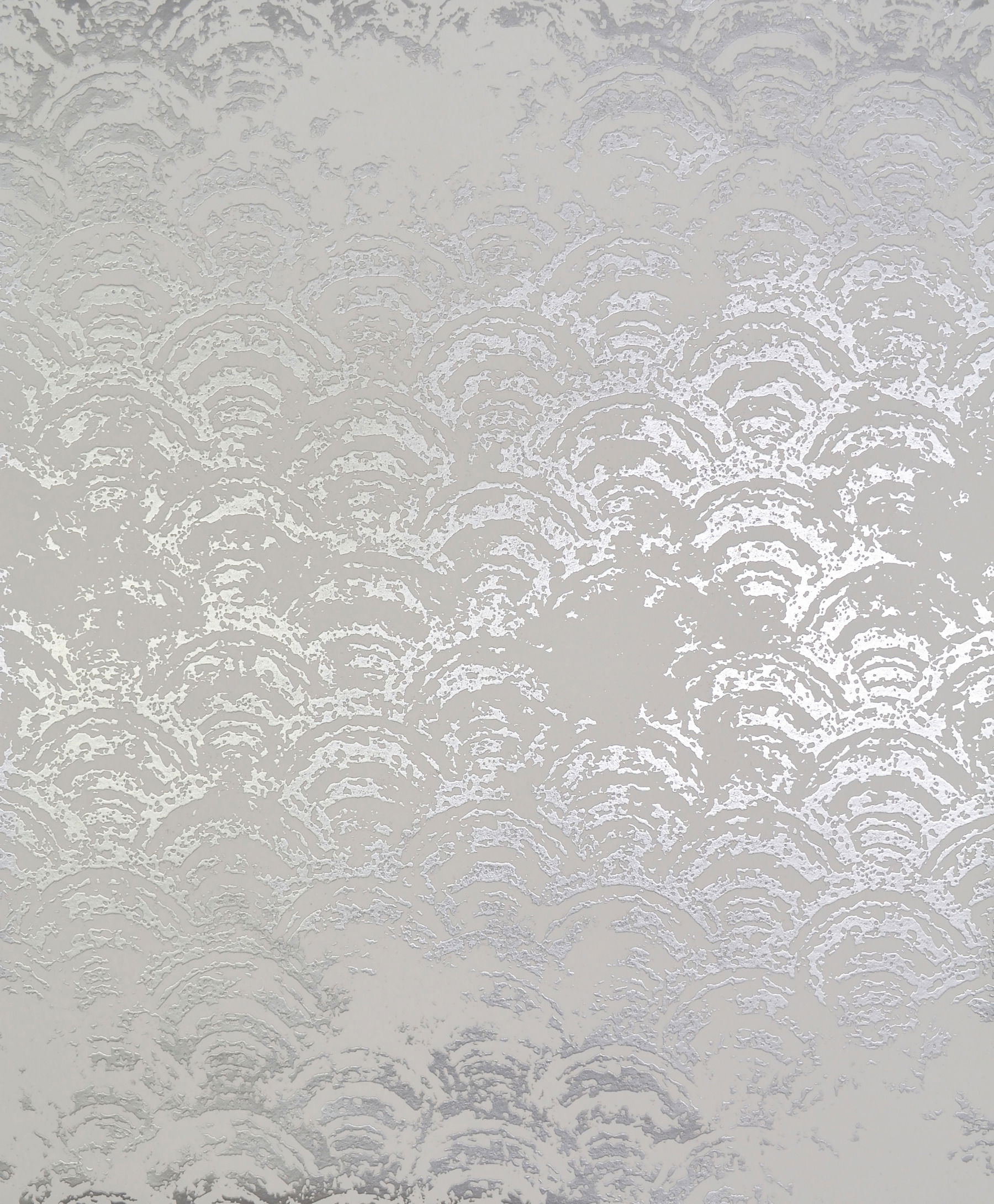 Eclipse White & Silver Wallpaper large image 