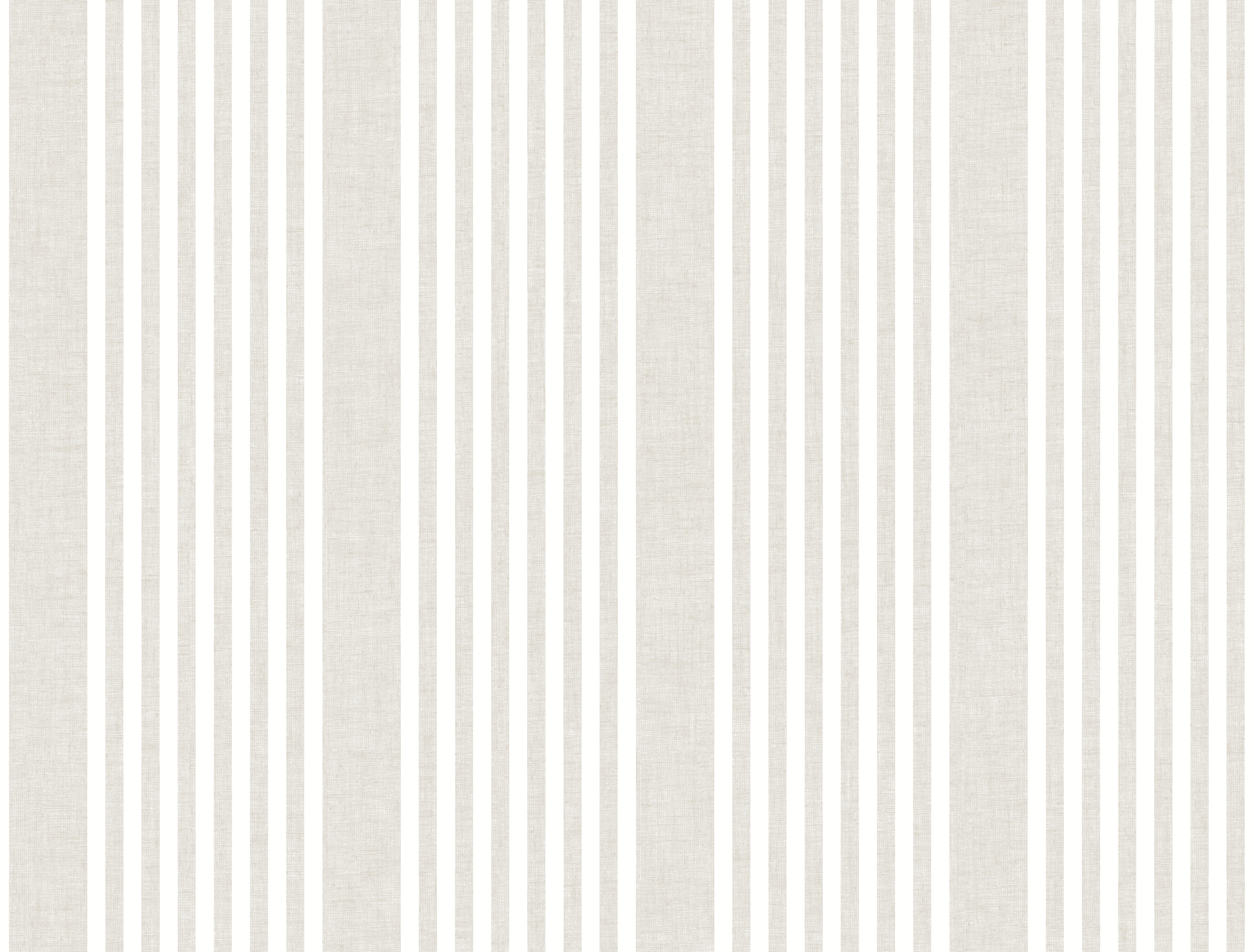French Linen Stripe Off White Peel & Stick Wallpaper large image 