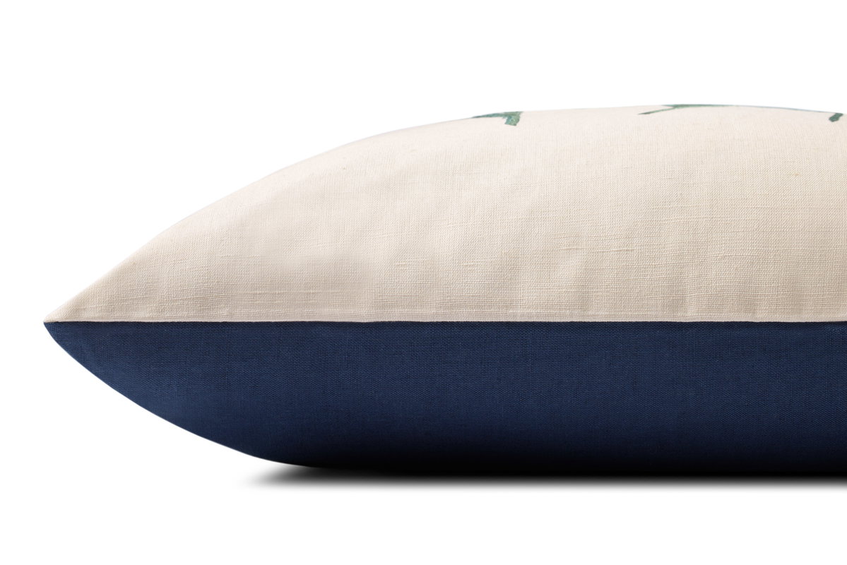 Rifle Paper Co. x Loloi Tulips Pillow, Decorative Pillow, 22" length x 22" width View 4
