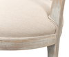 Oval Cane Back S/Chair  Grey Oak  Flax, by Sarreid, 2' length x 1'9" width x 3'5" height thumbnail 7