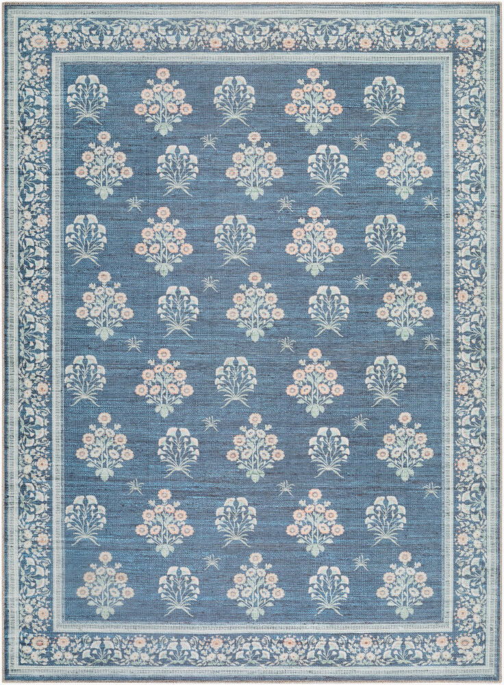 Thistle Machine Woven Rug, by Surya, 1'3.75" length x 1'3.75" width