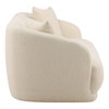 Yulissa Sofa Cream, Sofas & Sectional by Dovetail, 94.5" width x 30" height x 38.5" depth thumbnail 3