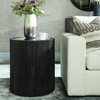 Sequoia Mirrored Drum Table, Side & End Table by Uttermost, 22" width x 25" height x 22" depth thumbnail 2