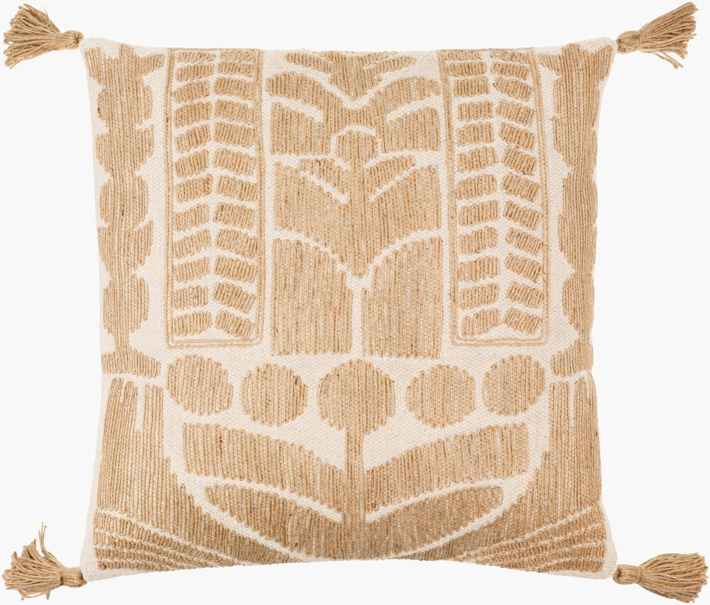 Farley Accent Pillow, Decorative Pillow by Surya, 18" length x 18" width