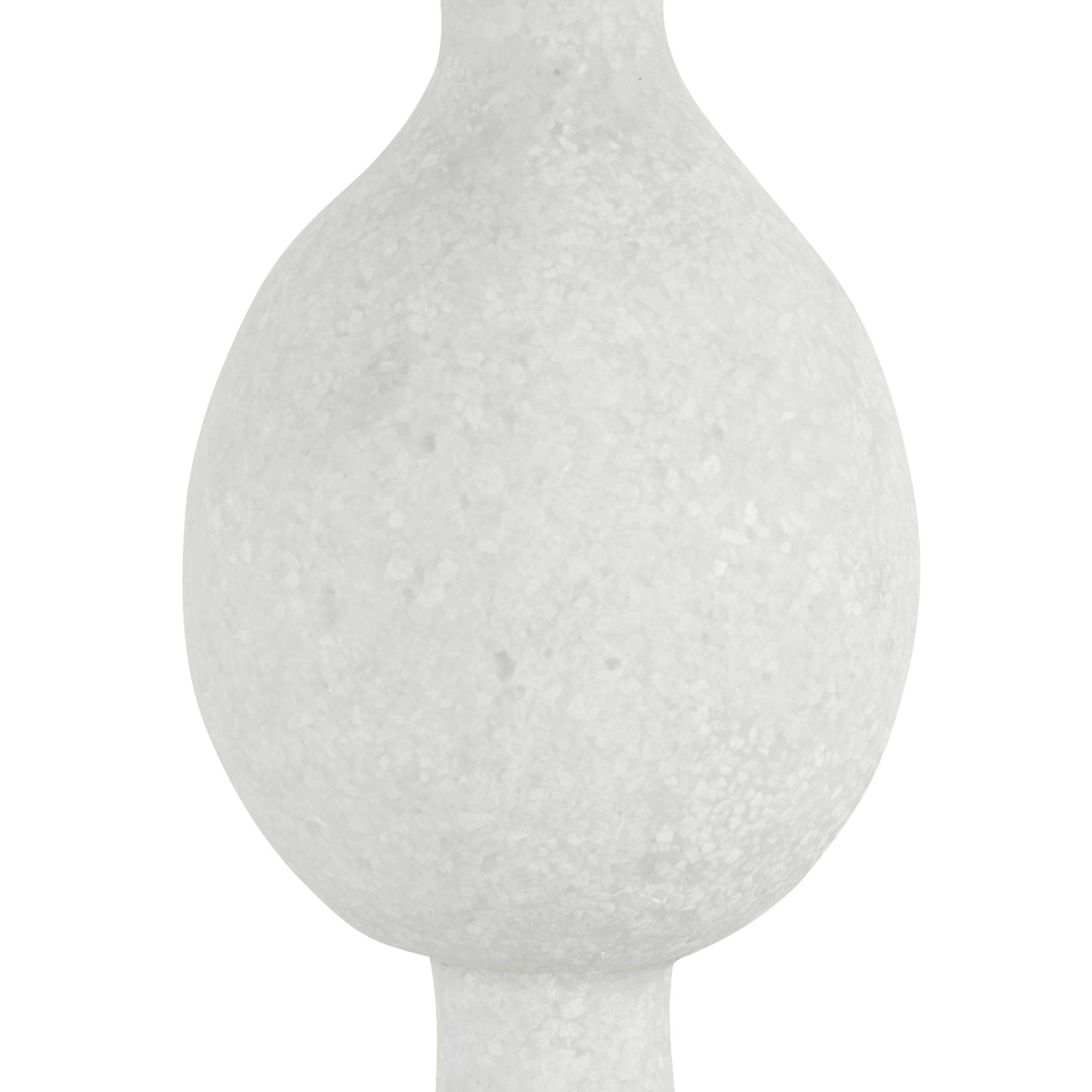 Inverse White Marble Table Lamp large image 