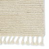 Manesa Hand-Knotted Trellis Cream/ Dark Brown Area Rug thumbnail 4
