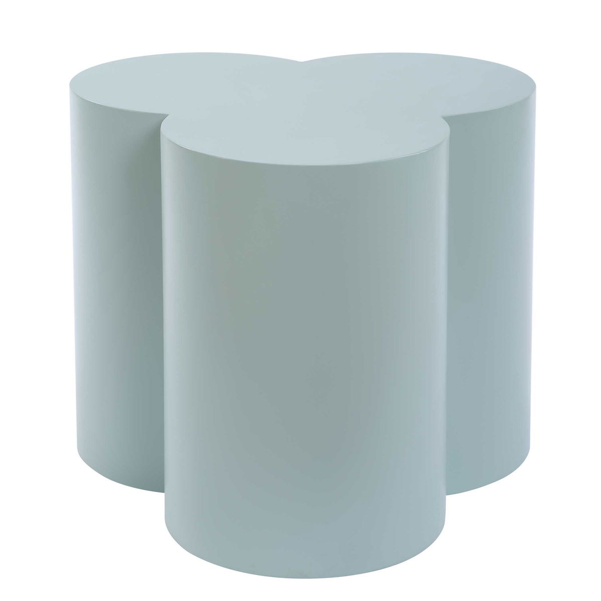 Beven Outdoor Light Blue Accent Table, Outdoor Table by Uttermost, 1'5.75" width x 1'4" height x 1'5.75" depth View 4